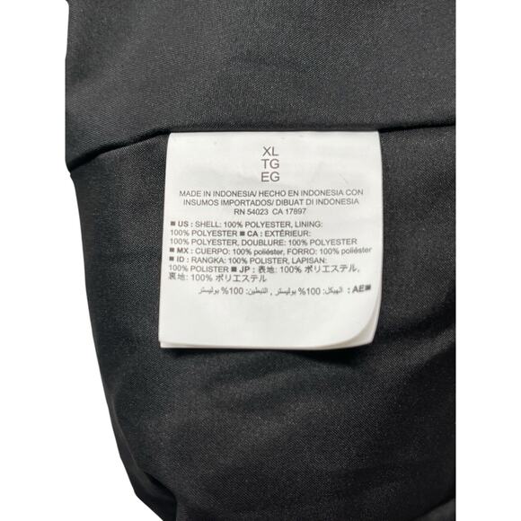 Old Navy Women’s XL Metallic Black A-Line Skirt Elastic Waist Midi Length NWT - Picture 5 of 8